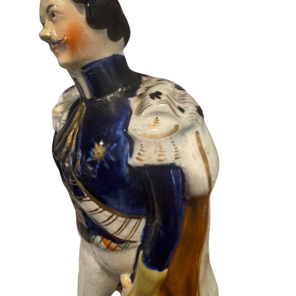 Antique 19 C Staffordshire Prince Albert Figurine - Picture 6 of 10